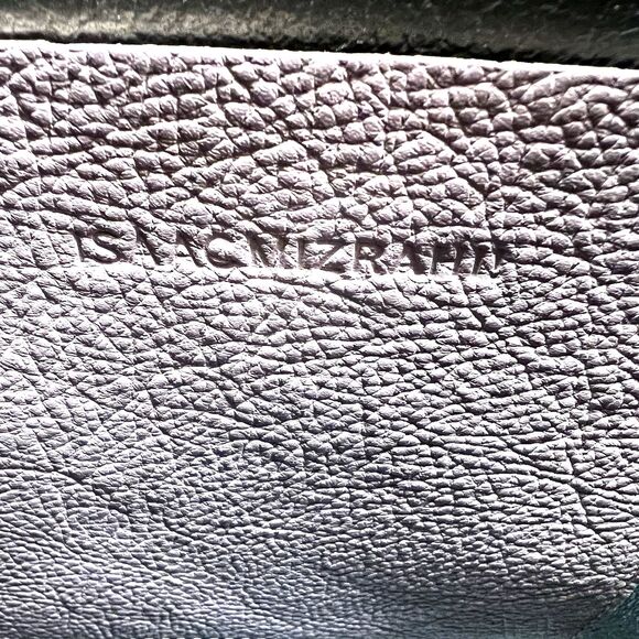 Isaac Mizrahi Live! Bridgehampton Leather Bucket Bag Purse Pink - Picture 8 of 11